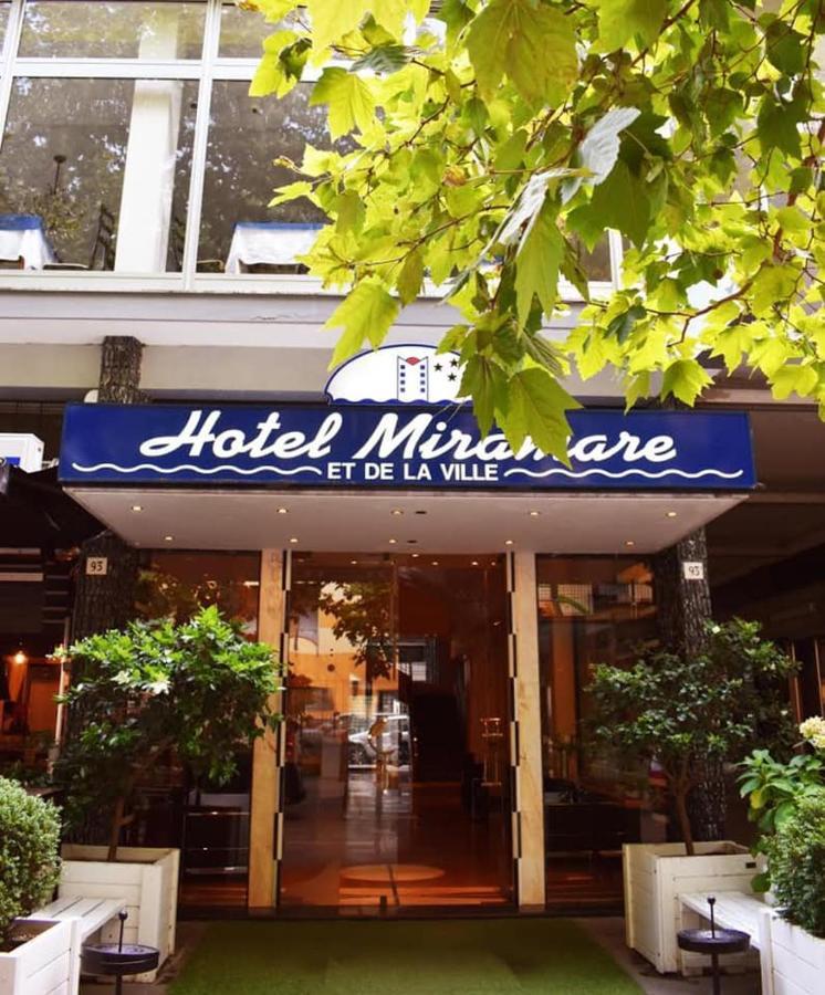 Hotel Miramare Et De La Ville Rimini Kültér fotó