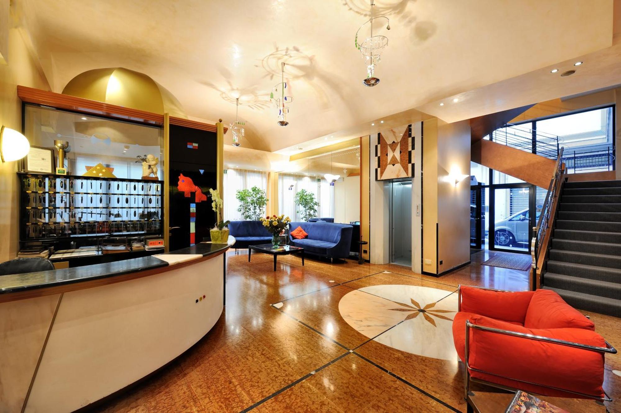 Hotel Miramare Et De La Ville Rimini Kültér fotó
